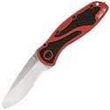 Kershaw Ken Onion Red Blur Serrated Folding Knife with Speed Safe