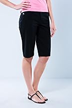 Stretch Cotton Gab. Bermuda