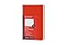 Moleskine 2014-2015 Weekly Planner, Horizontal, 18 Month, Pocket, Red, Hard Cover (3.5 x 5.5)