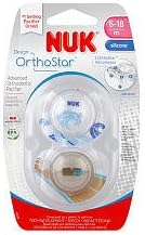 NUK Design OrthoStar Advanced Orthodontic Pacifier Size 2 - 6-18 moths - (Girl)