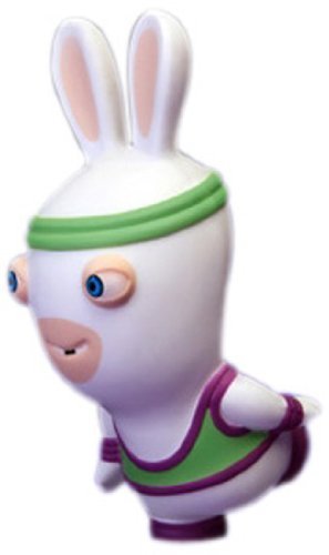 Gaya Entertainment GmbH Raving Rabbids Figur 12cm Squeezee, Fitness Hase