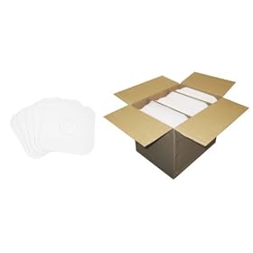 (1000) White Paper Inner Sleeves for 12" Records - 12IW