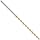 Precision Twist QC91G High Speed Steel Long Length Drill Bit, TiN Coated, Round Shank, Parabolic Flute, 135 Degree Point Angle