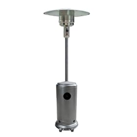 Palm Springs 13kw Gas Patio Heater HAMMERED STEEL