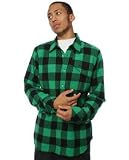 Triple 5 Soul - Triple 5 Soul The Lumberjack Plaid Flannel,Buttondown Shirts for Men (555 Soul)