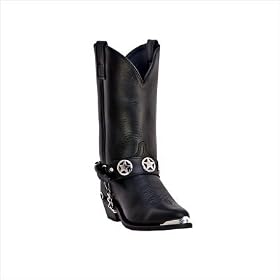 Dingo DI5672 Mens Rocker Boot in Black by Dingo