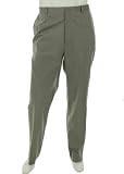 INC International Concepts Plaids (Small) Light Gray Flat Front Dress Pants, Size 38X