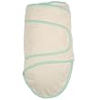 Miracle Blanket Beige with Green Trim