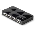 Belkin F5U701-BLK Hi-Speed USB 2.0 7-Port Mobile Hub - Black