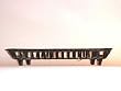 27" CAST IRON FIREPLACE GRATE Heavy duty construction