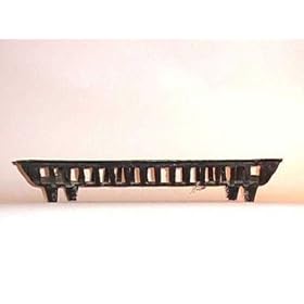  27 inch CAST IRON FIREPLACE GRATE Heavy duty construction