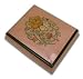 Beautiful Floral Inlayed Sorrento Pink Musical Jewelry Box