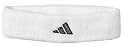 adidas Mens Stripe Headband White/Black