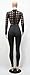 Wuxh Women's Sexy One Piece See Through Bodycon Clubwear Party Romper Jumpsuit (Small, Black2)