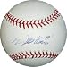 Willie Harris Autographed Baseball