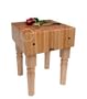BoosBlock AB Butcher Block Kitchen Island Size: 30x24