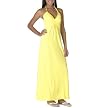 Juniors Mossimo Supply Co. Braided Halter Maxi - Daffodil