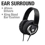 Sony MDR-XB500 40mm XB Diaphragm Driver Extra Bass Headphones
