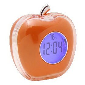 Reveil pomme parlant thermometre/talking clock apple