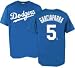 Los Angeles Dodgers Name and Number T-Shirt #5 Nomar Garciaparra (Adult XX-Large)