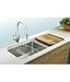 KOHLER K-3592-NA Prologue Kitchen Sink with Work Surface on Right