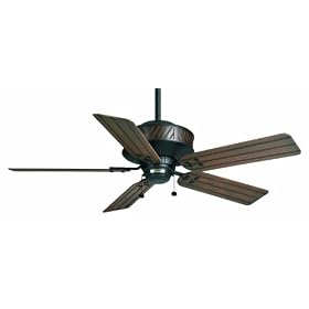 Casablanca C12D89D Cottage Wet Ceiling Fan, Textured Matte Black
