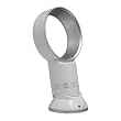 Airso Super Quality 10-inch Bladeless Table Cooling pedestal Oscillating Fan, Silver