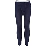 Indera - Mens Thermal Long John Pant 810DR , Black