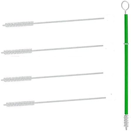 4 Piece 10 Inch Long By .25 Inch Nylon Brushes for Reusable Tumbler Straws