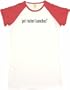 got rocket launcher? Women's Tee Shirt Small-White/Red Babydoll (petite fit)