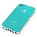 iPhone 4, iPhone 4S Hard Plastic Cover Back Case Turquoise