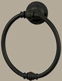 Murray Feiss BA1503ORB Signature Series 8-Inch x 7-Inch Towel Ring, Oil Rubbed Bronze