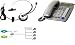 levelone VoIP SIP Desktop Telefon, mit FXO VoIP Port