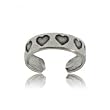 Eight Heart Ladies Adjustable Toe Ring - Sterling Silver Jewelry Eight Heart Ladies Adjustable Toe Ring - Sterling Silver Jewelry
