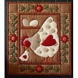 Rachel's Of Greenfield Spotty Hen Quilt Kit-13X15