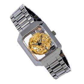 Android Mystique Skeleton Automatic Watch with a Cutting-Edge Ceramic Bracelet AD395AKGX