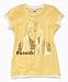 Hannah Montana Girls Studded Foil-Print Layered Tee