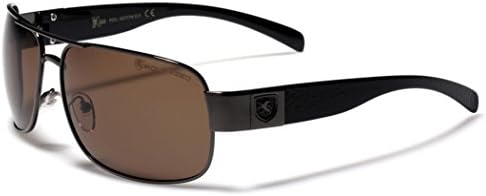 Polarized Square Aviator Men's Fishing Glasses Driving Golf Sport Sunglasses