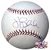 Hank Blalock Autographed/Hand Signed Rawlings Official MLB Baseball