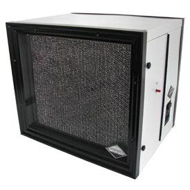 Commercial And Light Industrial Media Air Purifier - 1100 Cfm - 120v - White