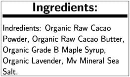 NysmOrganic Nysm Lav/Sslt Chocolate Br 2.2 Oz (Pack Of 12)