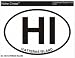 HATTERAS ISLAND Oval Bumper Sticker
