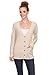 2LUV Women's V-Neck Boyfriend Style Button Down Cardigan