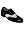 Aris Allen Men's Black and White Spectator Wingtip Swing Dancing Shoes with Raw Leather Size 07.0 US