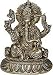 Collectible Figurines God Ganesha Brass Statue in Blessing Posture 4.5 x 2.75 x 6 inches