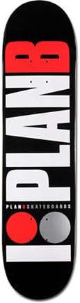 Plan B Team Og 7.75" Black Skateboard Deck