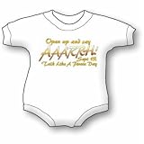 Talk Like a Pirate Day Baby Ultrasoft Onesie