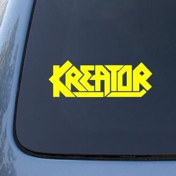 KREATOR - Vinyl Car Decal Sticker #1803 | Vinyl Color: Yellow