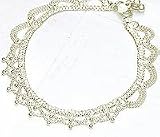 Ankle Bracelets Silver Foot Jewelry 52 gms. 10 " (sanklt019)