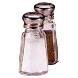 1 Ounce Americana Salt & Pepper Shaker (06-0012) Category: Salt and Pepper Dispensers